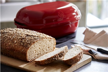 EH Artisan Ekmek/Fırın Kabı  34 x 23 cm Kırmızı/Burgundy -345501