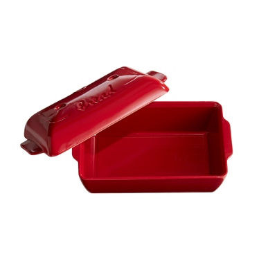 EH Ekmek/Fırın Kabı Baton 28 x 14,5 cm Kırmızı/Burgundy -345504