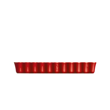EH Tart-Börek-Fırın Kabı Dikdörtgen 33 x 24 cm Kırmızı/Burgundy -346038
